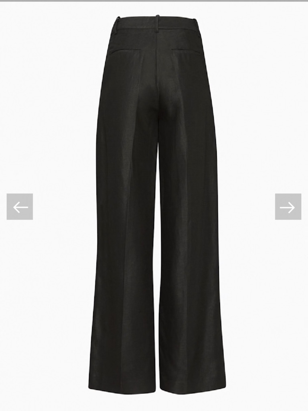 Aritzia Effortless Linen blend Trousers